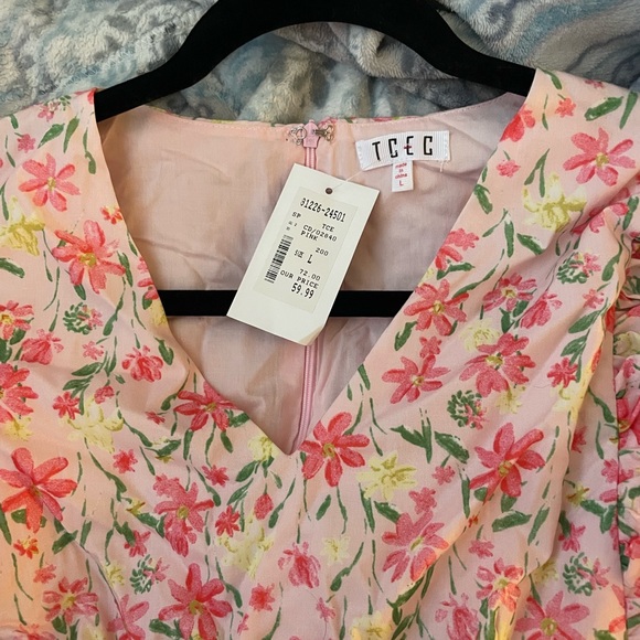 Spring/summer dress. NEVER worn - Picture 2 of 2